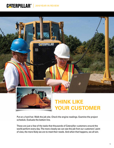 Thumbnail Caterpillar Annual Report 2010