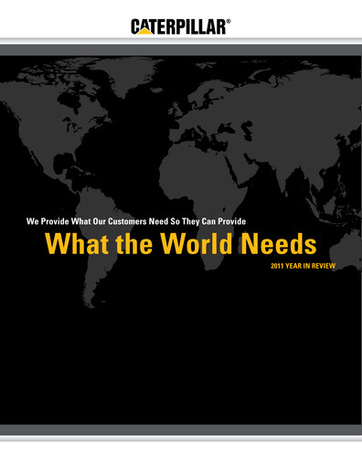 Thumbnail Caterpillar Annual Report 2011