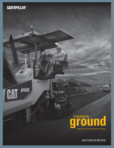 Thumbnail Caterpillar Annual Report 2013