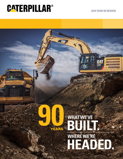 Thumbnail Caterpillar Annual Report 2015