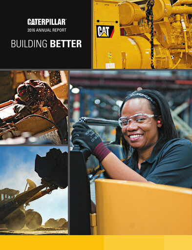 Thumbnail Caterpillar Annual Report 2016