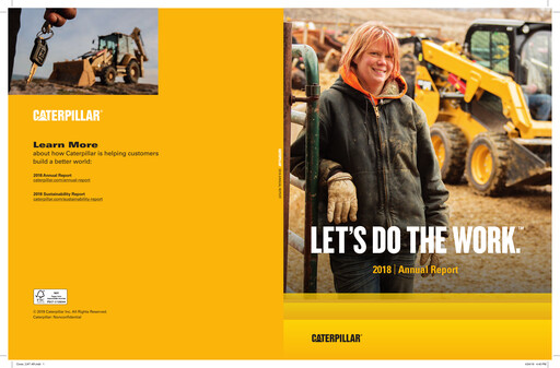 Thumbnail Caterpillar Annual Report 2018