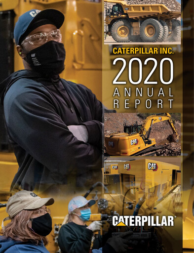 Thumbnail Caterpillar Annual Report 2020