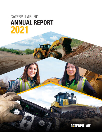 Thumbnail Caterpillar Annual Report 2021