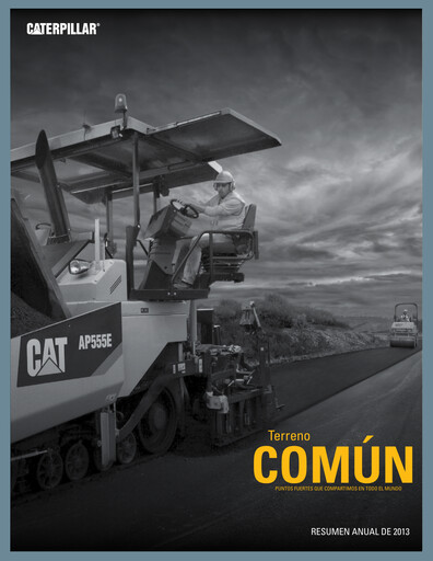 Thumbnail Caterpillar Annual Report 2013