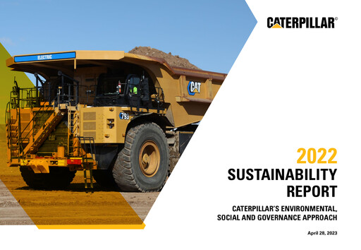 Thumbnail Caterpillar Sustainability Report 2022
