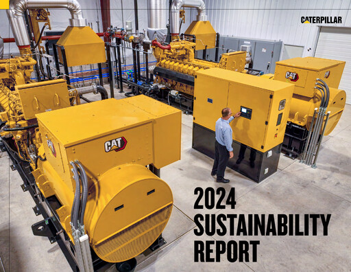 Thumbnail Caterpillar Sustainability Report 2024