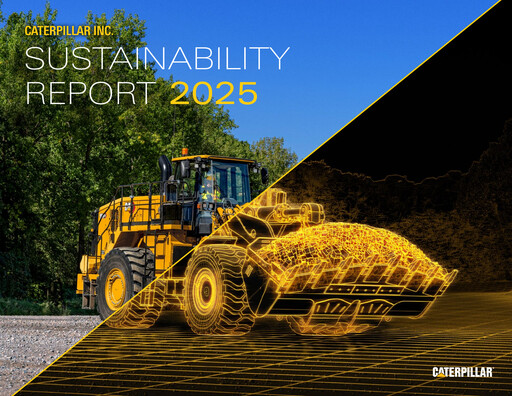 Thumbnail Caterpillar Sustainability Report 2025