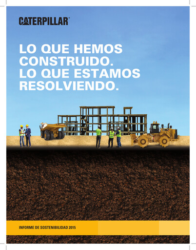 Thumbnail Caterpillar Sustainability Report 2015