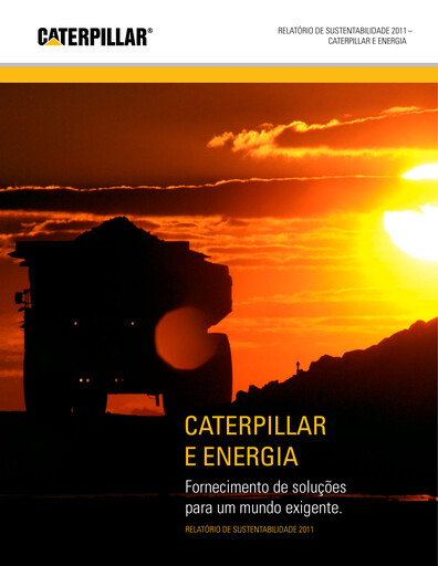 Thumbnail Caterpillar Sustainability Report 2011