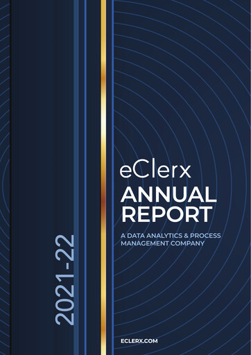 Thumbnail eClerx Services Annual Report 2021-2022
