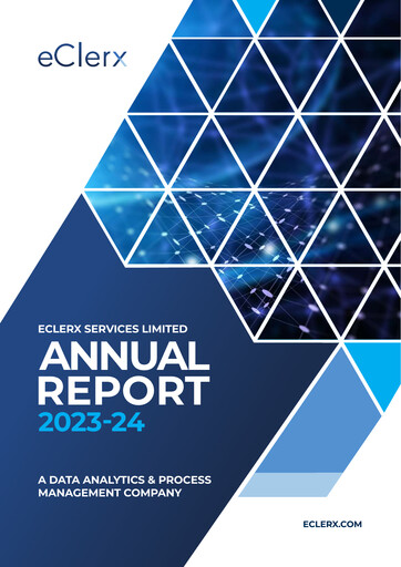 Thumbnail eClerx Services Annual Report 2023-2024
