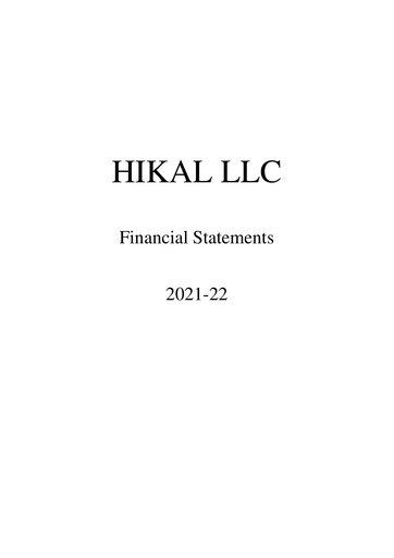 Thumbnail Hikal Financial Statement 2021-2022