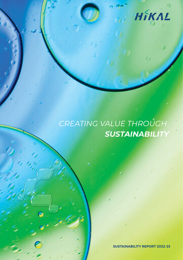 Thumbnail Hikal Sustainability Report 2022-2023