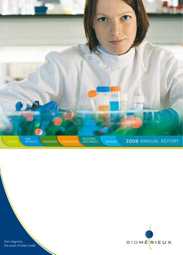 Thumbnail bioMérieux Annual Report 2008