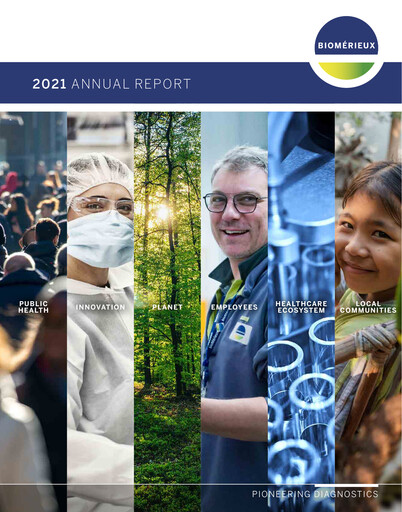 Thumbnail bioMérieux Annual Report 2021