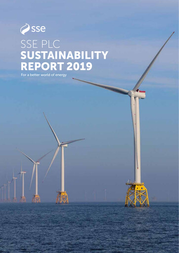 Thumbnail SSE Sustainability Report 2019
