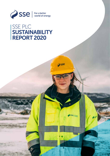 Thumbnail SSE Sustainability Report 2020