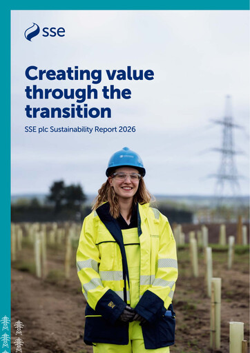 Thumbnail SSE Sustainability Report 2026