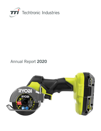 Thumbnail Techtronic Industries
 Annual Report 2020