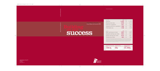 Vorschaubild Imperial Brands
 Jahresbericht 2006