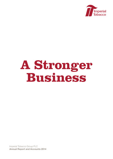 Vorschaubild Imperial Brands
 Jahresbericht 2014