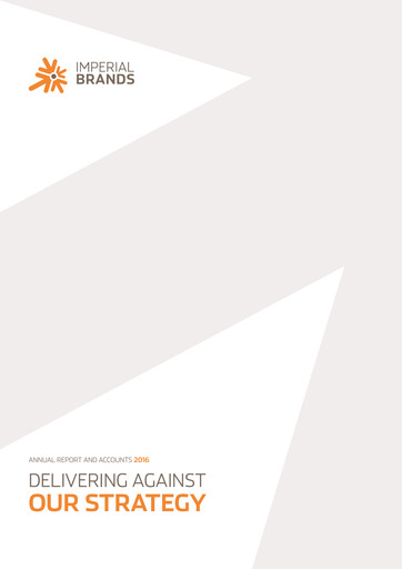 Vorschaubild Imperial Brands
 Jahresbericht 2016