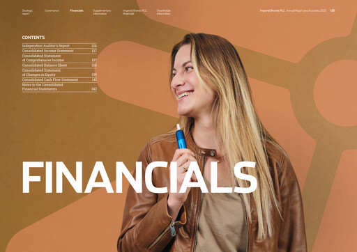 Vorschaubild Imperial Brands
 Finanzmitteilung 2025