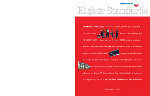 Thumbnail Bank of America  Annual Report 2003