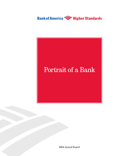 Thumbnail Bank of America  Annual Report 2004