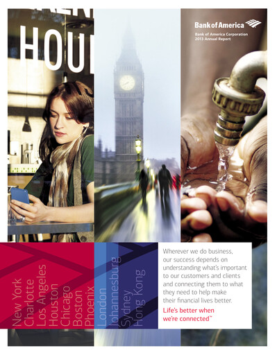 Thumbnail Bank of America  Annual Report 2013