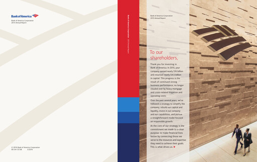 Thumbnail Bank of America  Annual Report 2015