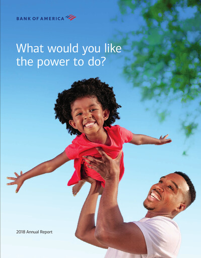 Thumbnail Bank of America  Annual Report 2018