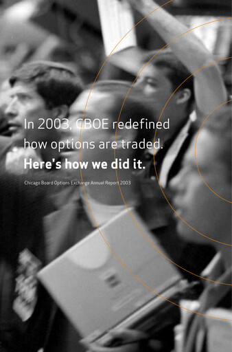 Thumbnail Cboe Global Markets Annual Report 2003