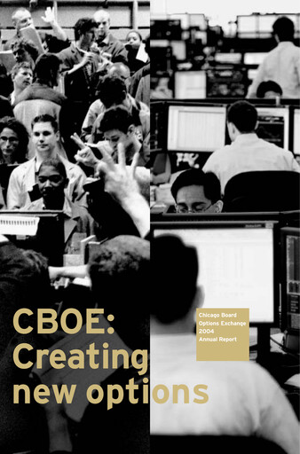 Thumbnail Cboe Global Markets Annual Report 2004