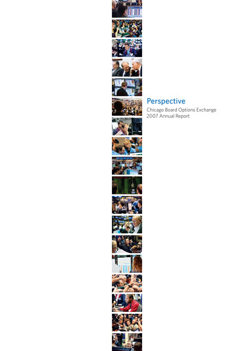 Thumbnail Cboe Global Markets Annual Report 2007