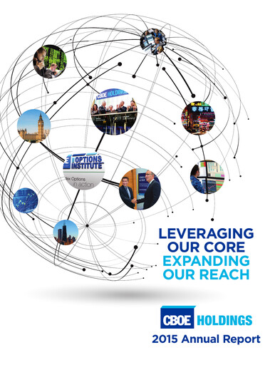Thumbnail Cboe Global Markets Annual Report 2015