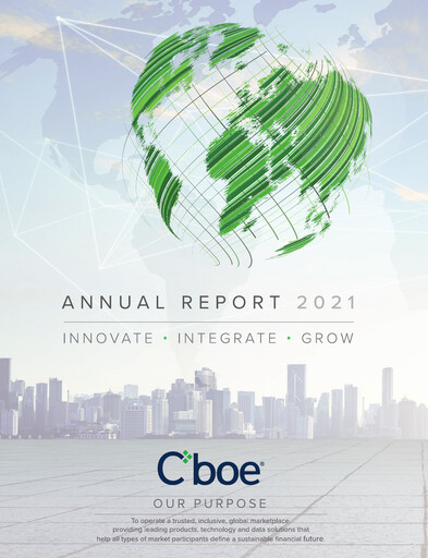 Thumbnail Cboe Global Markets Annual Report 2021
