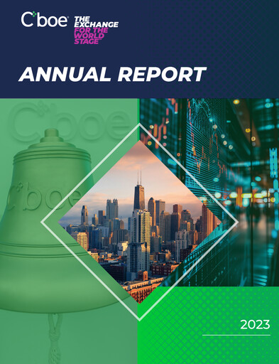 Thumbnail Cboe Global Markets Annual Report 2023