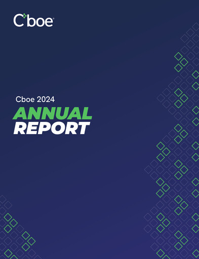 Thumbnail Cboe Global Markets Annual Report 2024