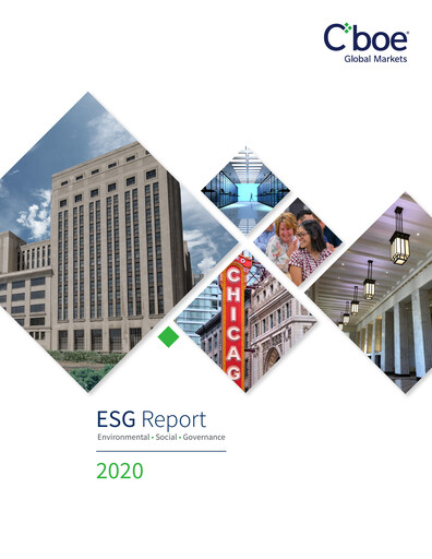 Thumbnail Cboe Global Markets ESG Report 2020