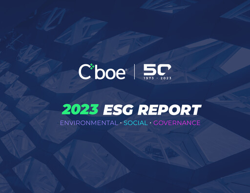 Thumbnail Cboe Global Markets ESG Report 2023