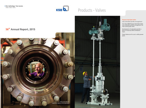 Thumbnail KSB ltd Annual Report 2015