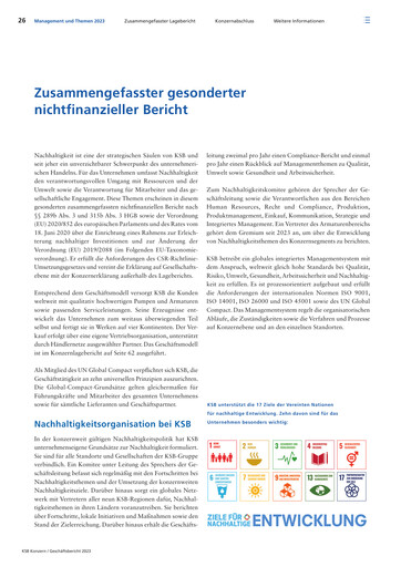 Vorschaubild KSB ltd ESG-Bericht 2023