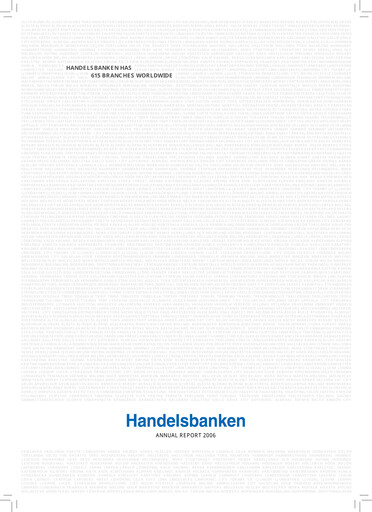 Thumbnail Svenska Handelsbanken
 Annual Report 2006
