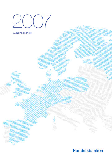 Thumbnail Svenska Handelsbanken
 Annual Report 2007