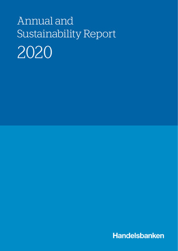 Thumbnail Svenska Handelsbanken
 Annual Report 2020