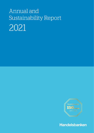 Thumbnail Svenska Handelsbanken
 Annual Report 2021