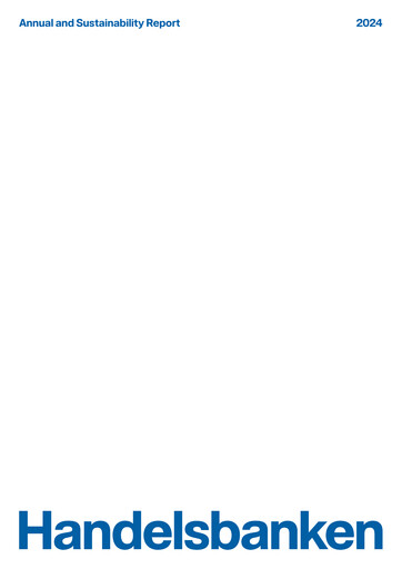 Thumbnail Svenska Handelsbanken
 Annual Report 2024