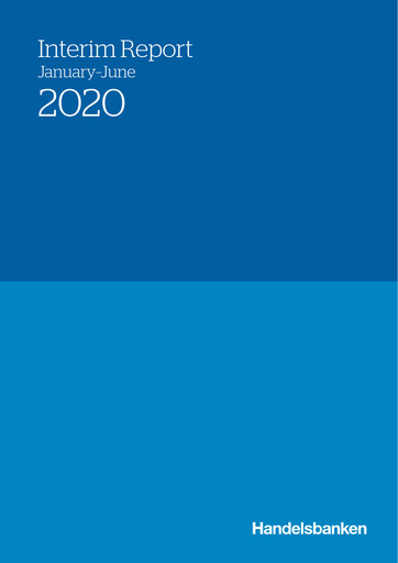 Thumbnail Svenska Handelsbanken
 Half-year Report 2020-h1